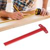 Square, Right-Angle Ruler, Woodworking Square, Combination Right-Angle Precision Ruler, Woodworking Ruler, Saw Guide, T-Angle Ruler, Right-Angle Marke