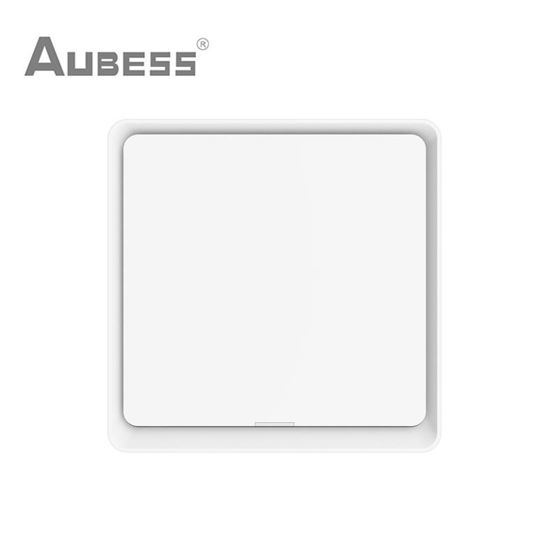 AUBESS Tuya ZigBee Smart Scene Switch 4 Gang 12 Scene Switch Push Button Controller Работает с приложением Smart Life ZigBee Gateway