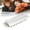KONGSHENG AM 20D Фосфорная бронза Язычок 10 Отверстий 20 Тональностей Блюзовая Губная Гармоника в Тональности Bb Белая