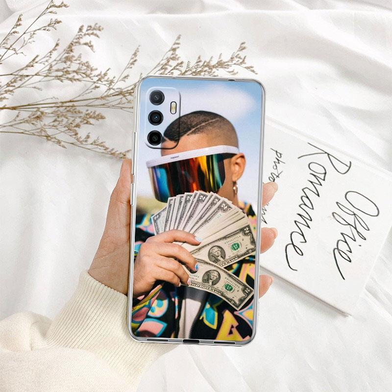 IK10 Чехол для телефона Bad Bunny для Motorola Moto E13 E15 E20 E22 E22I E22S E30 E32 E40 E7 E7I G Plus Power Play Stylus G22 G14