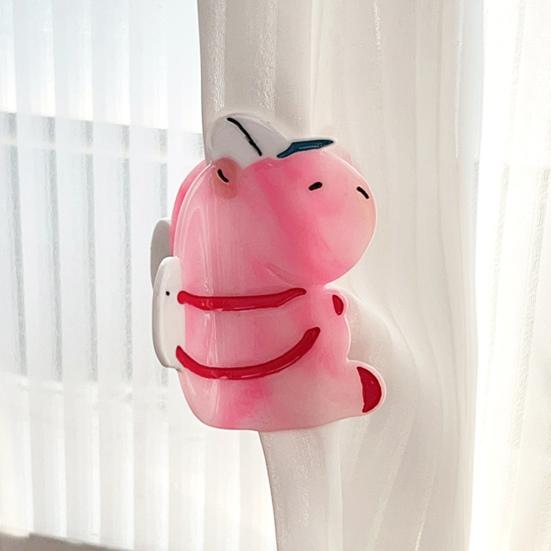 Заколка для волос в форме капибары, противоскользящие зубцы, женская заколка для волос, большой зажим для волос, аксессуар для волос