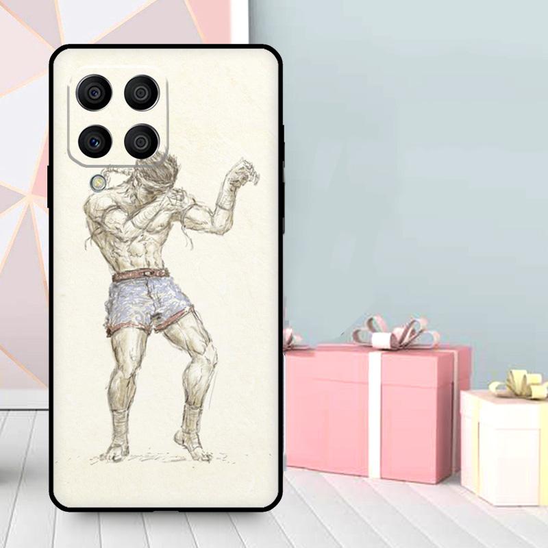 Боевой чехол для кикбоксинга Муай Тай для Samsung Galaxy M06 M11 M31 M14 M34 M54 M12 M32 M52 M15 M13 M16 M36 M56 M53 M35 M55