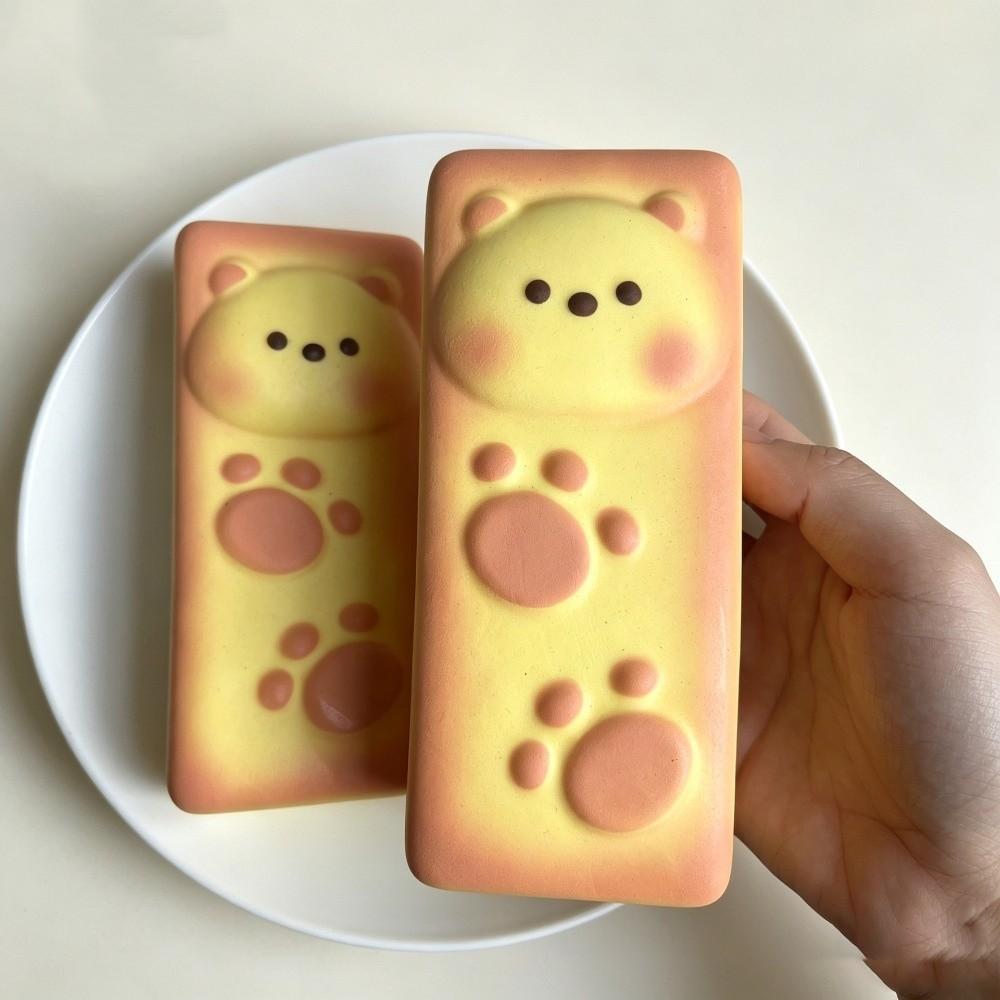 Puppy Cat Shape Bread Squishy Toys Slow Rising Slow Rebound Toy Sensory Fidget Ball  Birthday Gift