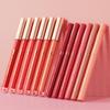 Sexy Nude Lip Glaze и Lip Liner 2 набора Gourd Head Liquid Lip Liner Водостойкий и не легко наклеиваемый Cup Lip Glaze