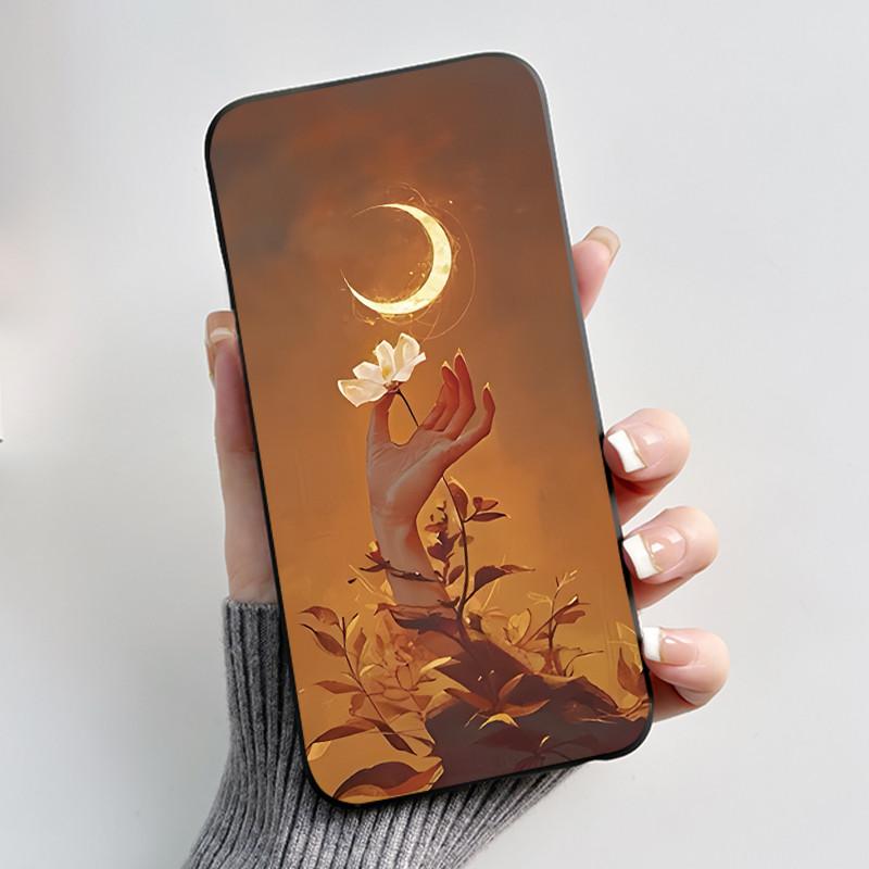 Корпус Для Nokia 106 2G 2023 106 4G 2023 Чехол Эстетичный Роскошный Милый Крутой Мальчики Девочки Мягкий Силикон Черный Матовый Чехол-Бампер для Телефона