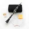 Кларнет 17 ABS-пластик Духовой Практический Инструмент Запасной Набор, Клавиши, B, Корпус, Подходит для начинающих, Инструмент, (Включает трости)