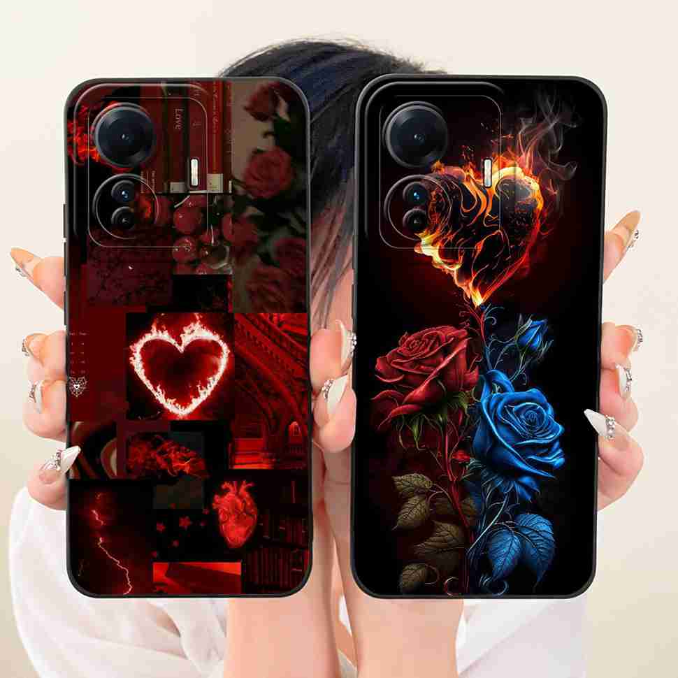 For vivo S15e 5G V2190A Case Colorful Painted Flowers Silicone Cover For Vivo S15e VIVO S15E 5G 6.44" Full Protection Bumper
