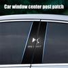 Car Emblem Center Pillar Sticker Auto Door Decorative Stickers For DS SPIRIT DS3 DS4 DS4S DS5 5LS DS6 DS7 DS9 WILD RUBIS E-Tense