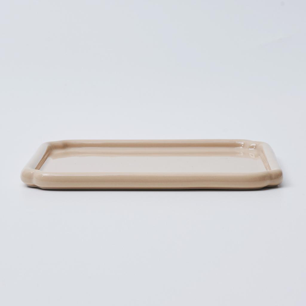 LASSIETTE NUBE Керамическая маленькая тарелка можно мыть в посудомоечной машине Желтый, Белый