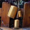3 шт. Ручной работы Гигантские Металлические Гармоничные Рождественские Подвесные Колокольчики - Полный Набор из 3 Колокольчиков в Деревенском Стиле на Джутовой Веревке