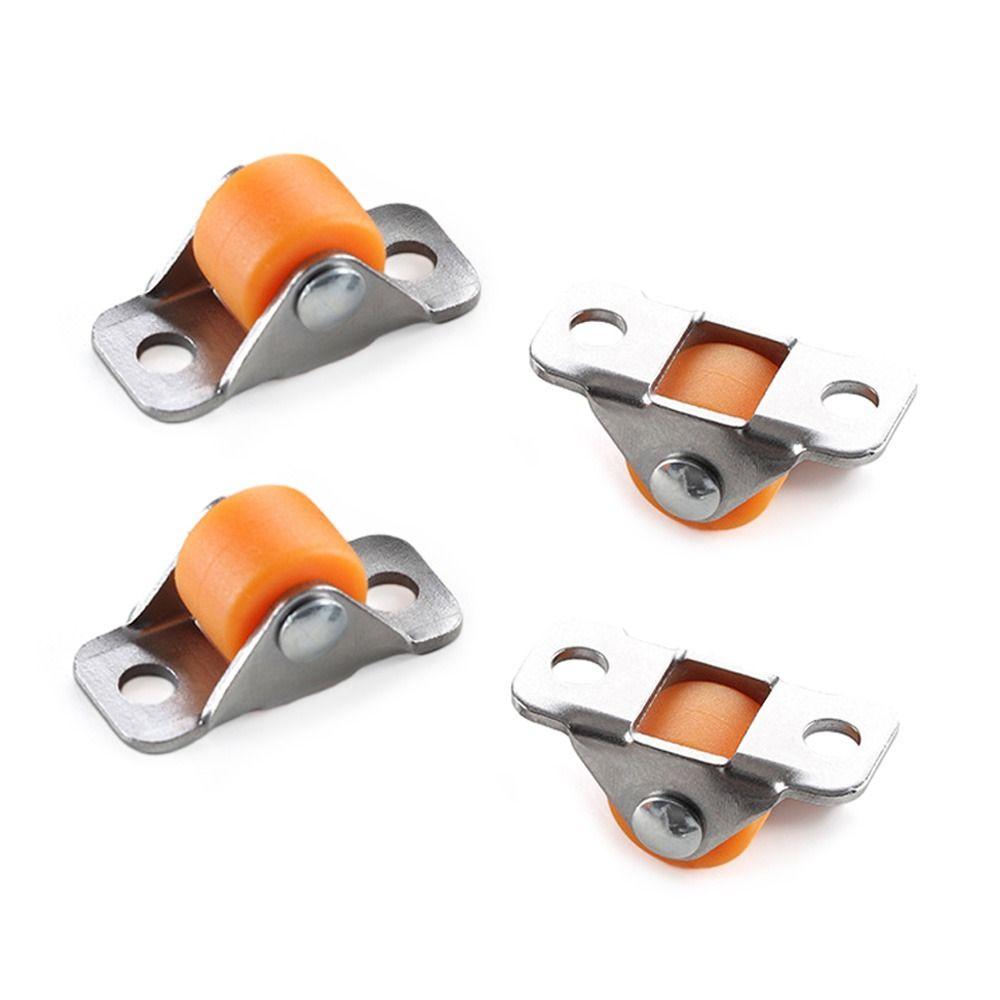 Pulley Universal Wheel Self Adhesive Straight Wheel Base Roller Furniture Casters Tray Caster