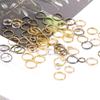 200-500 шт./пакет для DIY фурнитуры ювелирные изделия ручной работы аксессуары 5/6/8/10 мм высокое качество двойные петли разъемные соединители открытые кольца соединительные кольца