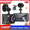 4-inch Dash Cam 1080P HD for Cars Touch Screen Car DVR Video Recorder Rear View Camera for Vehicle Parking Monitor Black Box 24H