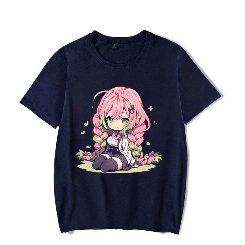 Горячая футболка с аниме-графикой, женская модная футболка Y2k, футболки с коротким рукавом, милые футболки с Канроджи Мицури для лета, топы больших размеров