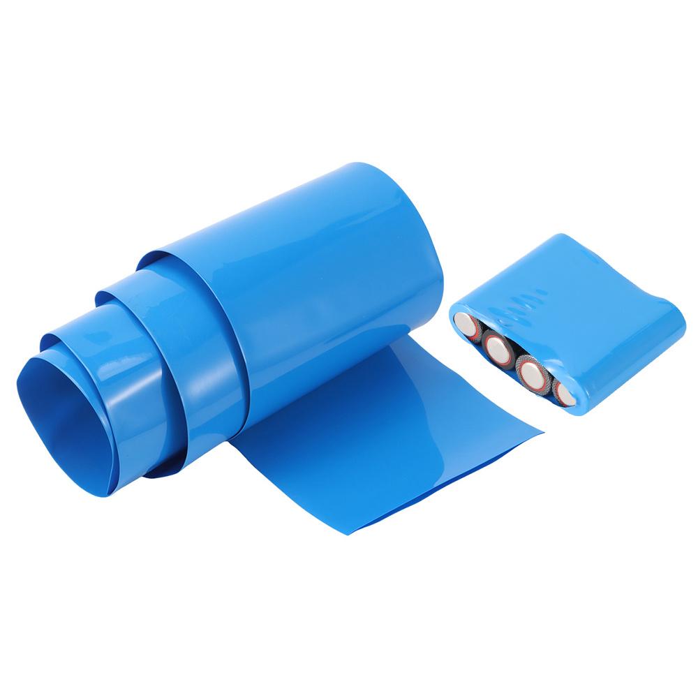1Meter/Pack 18650 Battery Pack Heat Shrink Tube PVC Tape Sleeves Durable Shrinkable Film