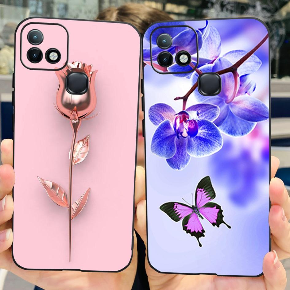 Чехол для Infinix Hot 10i X659B Модный Бабочка Сердце Мягкий Силиконовый Чехол для Infinix Hot 10 X682B Бампер Hot10 Lite Funda