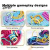 Silicone Sensory Board Activity Board, Christmas Tree Rainbow Ice Stick French Fries Strips with Strings, Silent Fidget Toy for Stress Relief