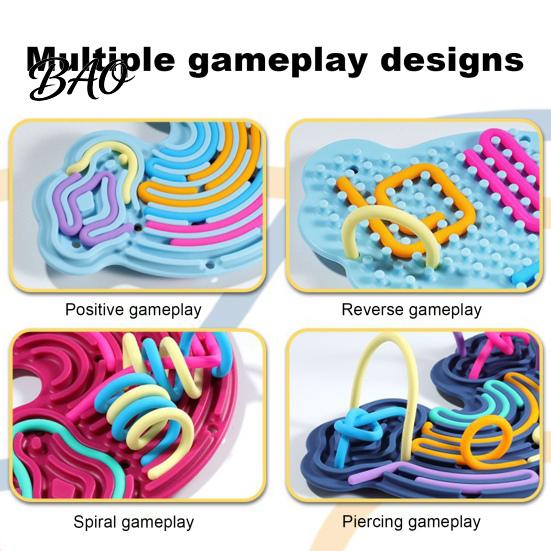 Silicone Sensory Board Activity Board, Christmas Tree Rainbow Ice Stick French Fries Strips with Strings, Silent Fidget Toy for Stress Relief