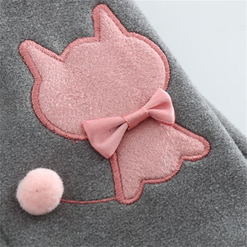 Winter Plus Velvet To Keep Warm and Cute Touch Screen Ski Riding Gloves