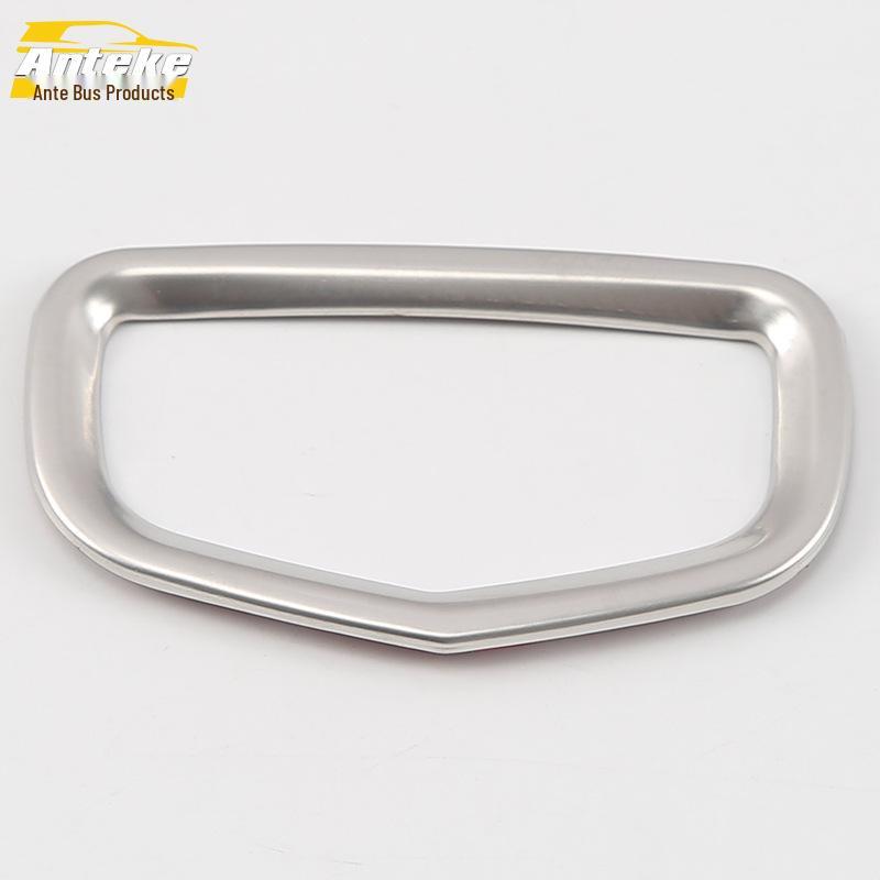 Compatible Decorative Frame for 18 Geely Vision Models: Steering Wheel Bright Ring, Dashboard Console, and Center Steering Patch.