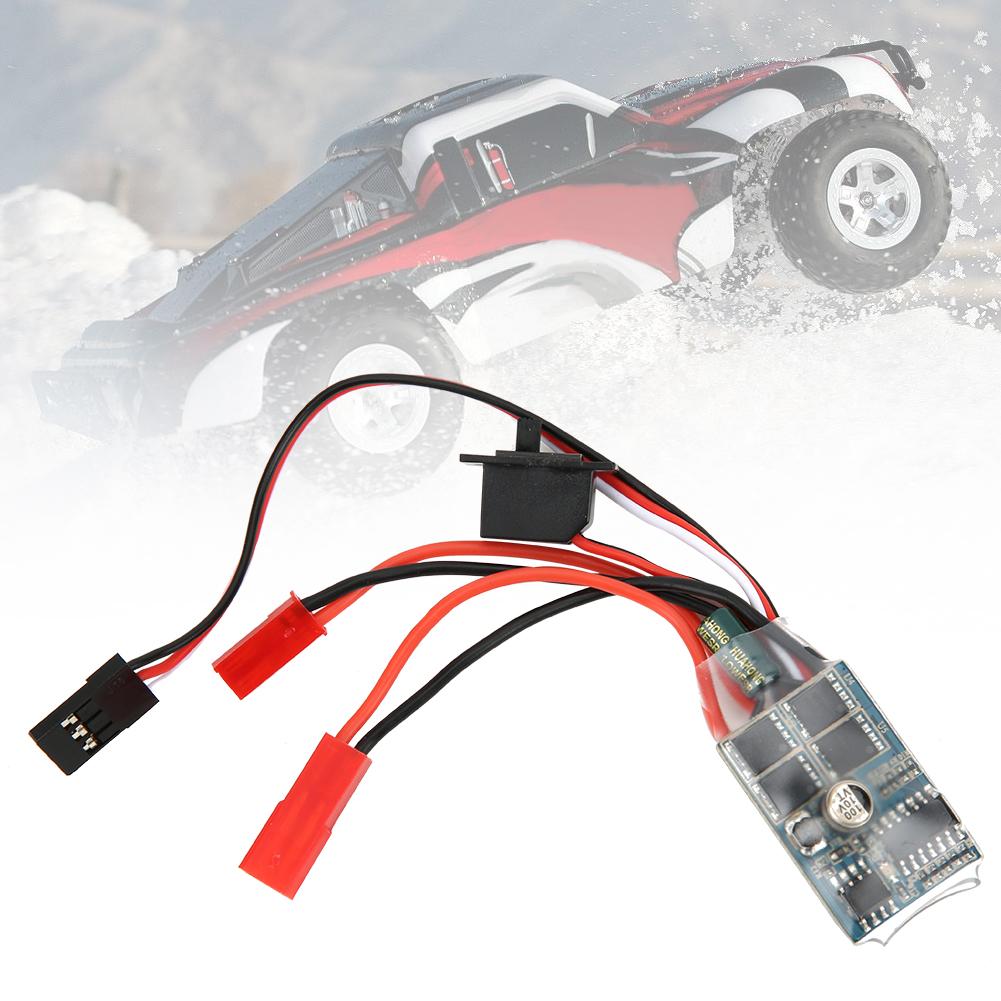 30A 4 8V ESC Two Way RC Motor Speed Controller for 1 16 1 18 1 24 Car BoatWIth Brake