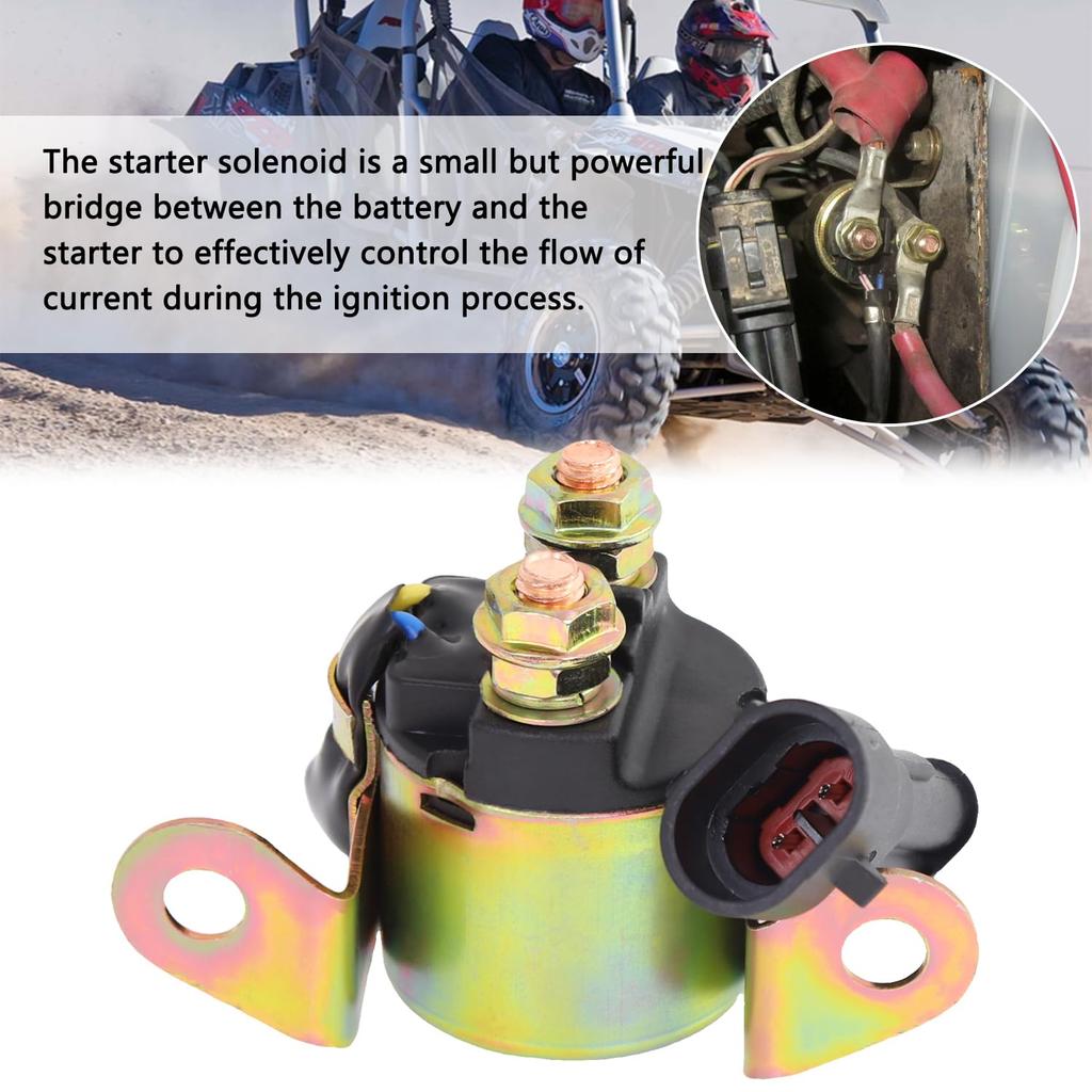 Реле соленоида стартера совместимое с Polaris Ranger 400 500 570 700 800 RZR 4 XP S 570 800 900 Sportsman 500 700 800 Trail Boss 330 Trail Blazer