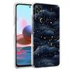 Прозрачный чехол для телефона для Redmi 14C 13C 10C 10 9 Note 13 12 11 K50 K40 Plus Pro 4G 5G Мягкий ТПУ Модный Рисунок Звездное Небо Звезды