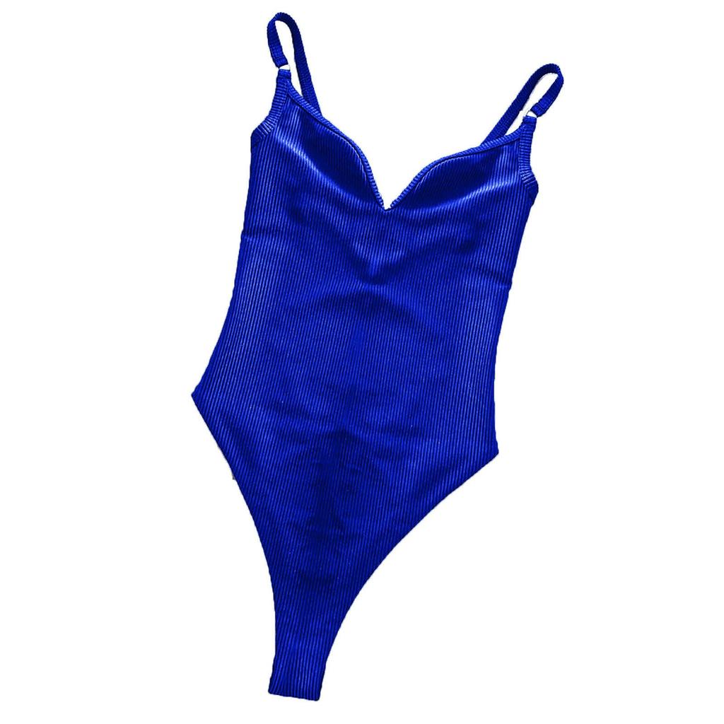 Women's Fashion Sexy Bikini Swimsuit Solid Color Beach Swimsuit