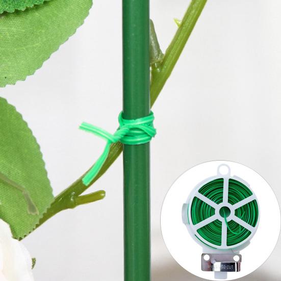 Garden Plant Ties Flexible Wire Design Weather-Resistant Vegetable Tomato Twist Ties Climbing Plants Support Ties