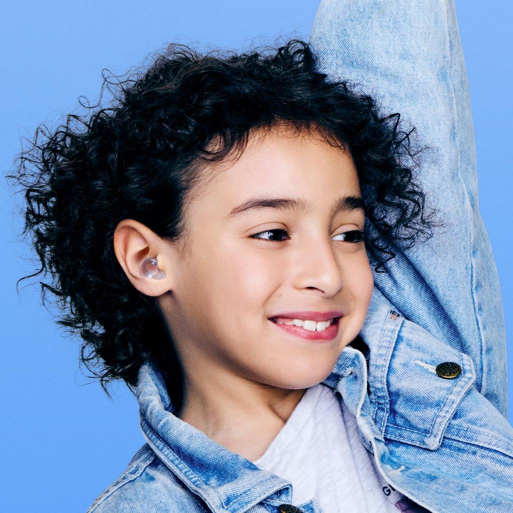 Loop Engage Kids 2 Earplugs Reusable Earplugs for Kids Improve Relieve Anxiety Perfect for Play 16 dB Noise Reduction (Ages 6-12) – Focus, & Stress,