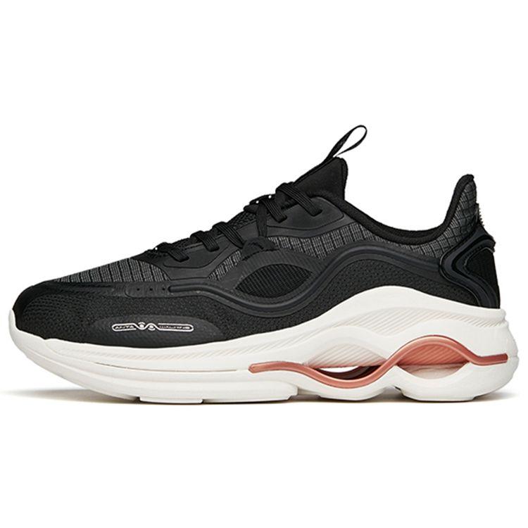 Anta Кроссовки Training Series Casual Shock Absorbing Non-Slip Durable Low Top, женские кроссовки, черные 122147722-4