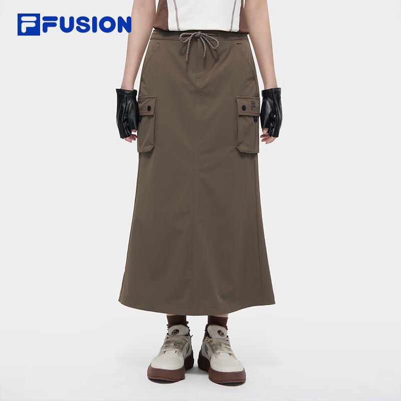 FILAFUSION Women's Casual Workwear Woven Skirt