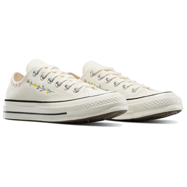 Converse Chuck 70 Comfortable Soft Low Top Canvas Shoes Women Sneaker White A15084C