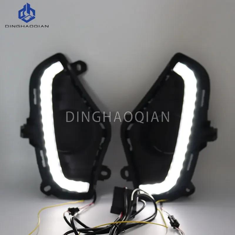 1 Set Fog Lights Headlight for Toyota Rav4 2019 2020 2021 Fog Lights Car Fog Lamp Kit With Harness Bulb Switch
