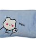 Miloqi National Standard Explosion-Proof Electric Hot Water Bag Hand Warmer Rechargeable Water Injection Cartoon Stuffed Electric Heating Bag Safety
