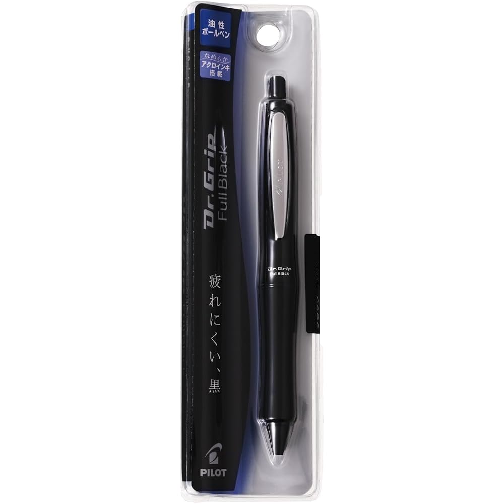 Pilot Доктор. Шариковая ручка Grip Full Black, 0,7 мм, черные чернила