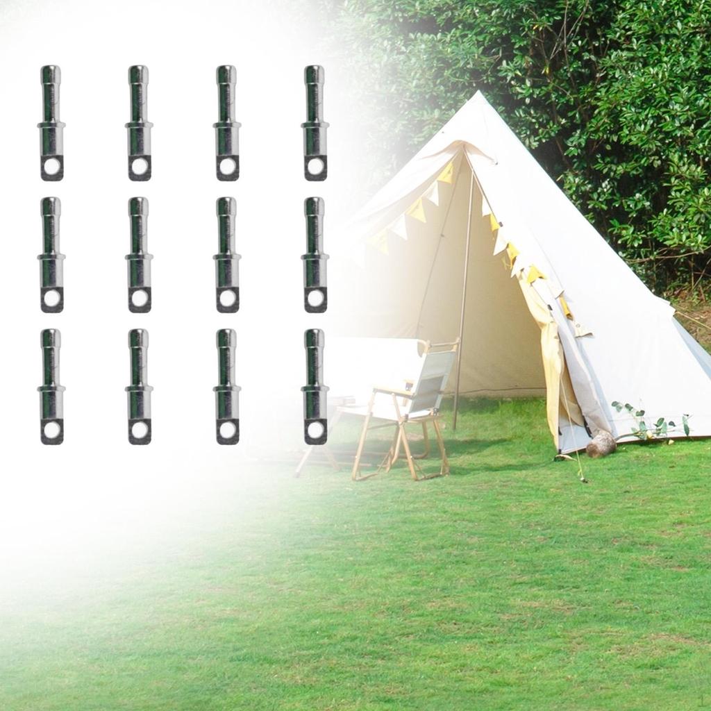 Заглушки для стоек палатки 8,5 мм/0,33 дюйма, алюминиевые компоненты походное снаряжение