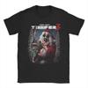 Halloween Horror Terrifier Film Unisex s T Shirts Fun Tees Short Sleeve Crewneck TShirt Pure Cotton Gift Idea Clothes