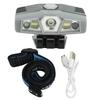 COB LED Headlamp High Brightness Dual Modes Waterproof Rechargeable Headlight with Motion Sensor