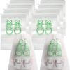 10/5pcs Shoes Storage Bags Closet Organizer Non-woven Travel Portable Bag Waterproof Pocket Clothing Classified Hanging Bag