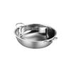 28-36cm Twin Divided Hot Pot Thicken Stainless Steel Pot  Gas Induction Cooker