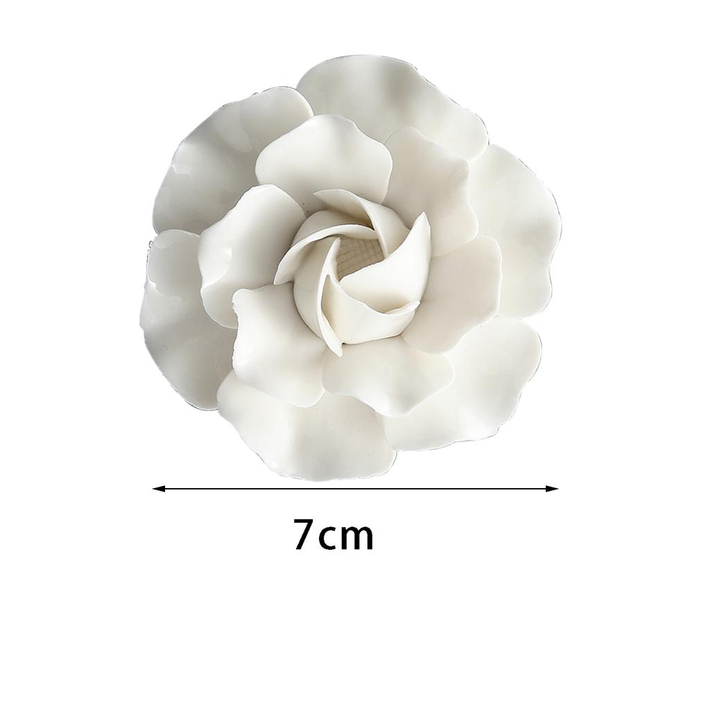 Подвесная стена 3D керамический цветок настенный декор искусственный цветок для офиса дома керамические цветы ручной работы скульптура подвесной декор