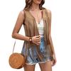 Women's Fringe Vest Fashion Casual Sleeveless Fringe Jacket