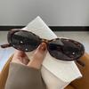 Sun Glasses Women Oval Sunglasses Retro Style Glasses Outdoor Leisure Decorative Glasses