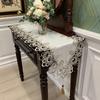 Oval Table Runner Europe Table Flag Tv Cabinet Dresser Table Cloth Manicure Table Runners Long Tea Table Towel Lace Dust Cover