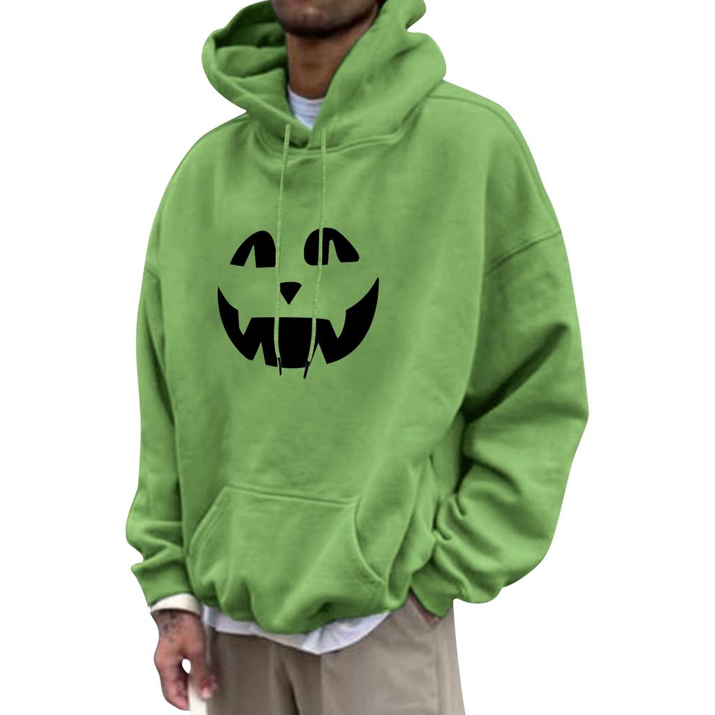 Унисекс Повседневный Модный Топ с Толстовкой на Шнурке и Принтованной Толстовкой