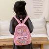 Stylish Capybara Cartoon School Bag For Kids With Comfortable Padded Straps