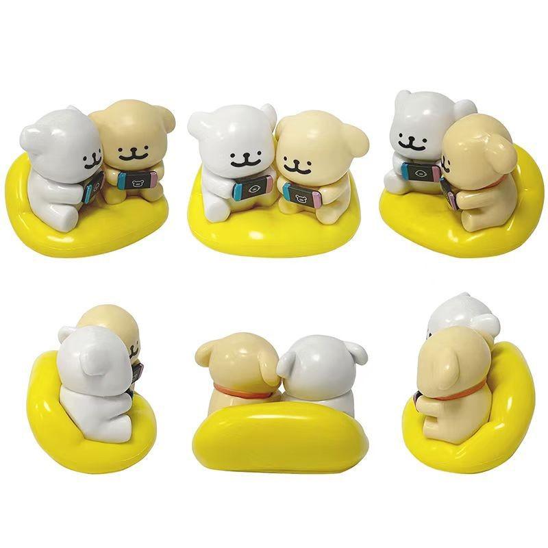 Maltese Funism Children Toys Blind Box Happy Series Dolls Table Decoration Gift
