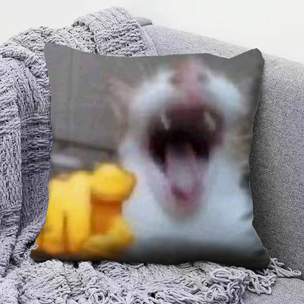 Смешные Кошачьи MMeMe Наволочки Домашние Подушки для Дивана и Декоративные Индивидуальные