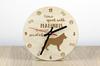 Malinois Belgian Shepherd Dog - clock with dog, wooden clock with engraving, personalised clock by Art-Dog